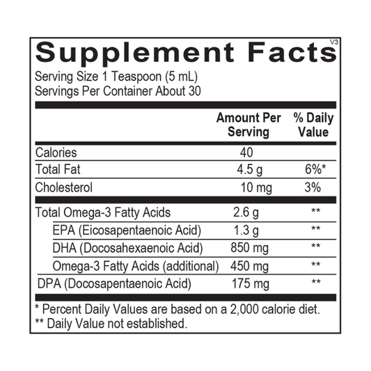 Orthomega® Liquid Fish Oil- Mango