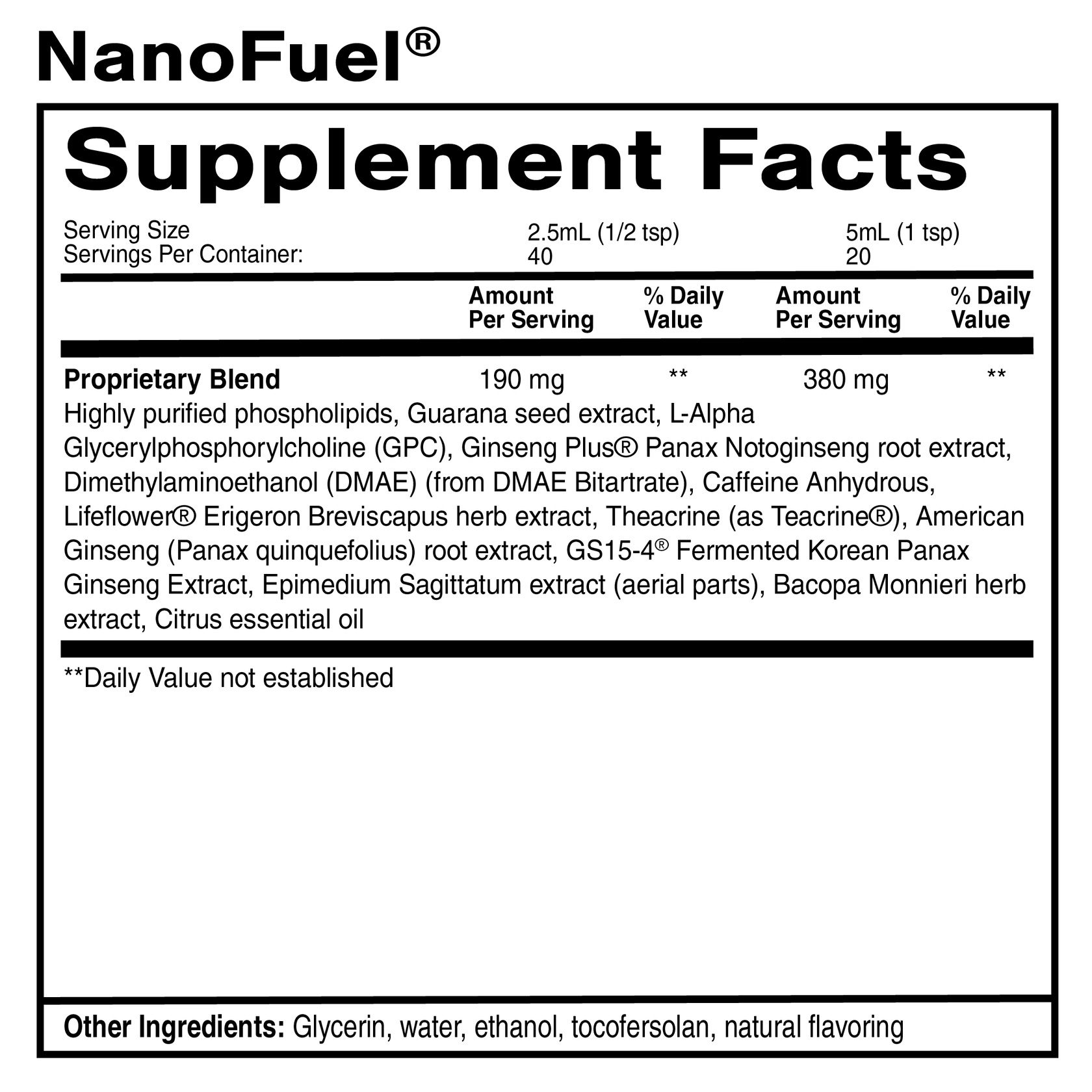 NanoFuel